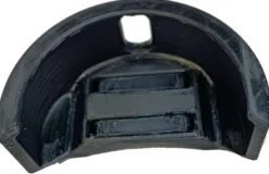 3D printad snusdosehållare vinklad bakåt (70x24mm) för montering på gaffelben mc (buntband).
