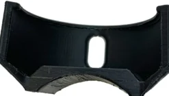 3D printad snusdosehållare (70x24mm) för montering på gaffelben mc (buntband).