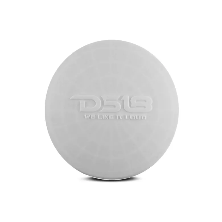 DS18 CS-6/WH, silikonskydd för 6.5 tums högtalare, vit