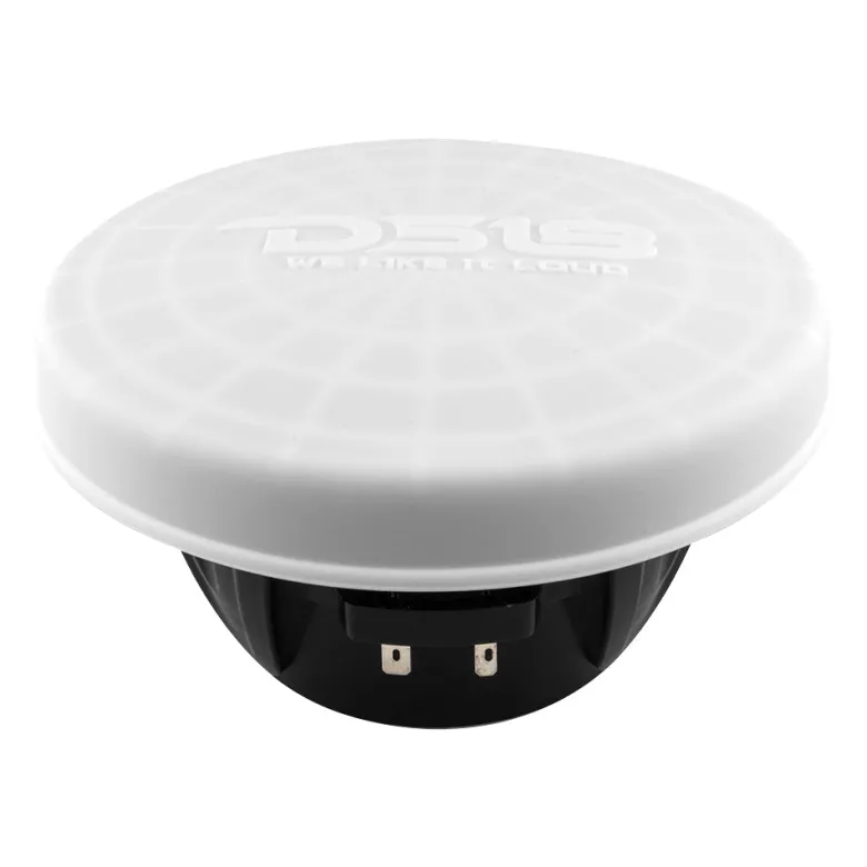 DS18 CS-6/WH, silikonskydd för 6.5 tums högtalare, vit