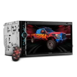 DS18 DDX6.9, bilstereo med CD/DVD, Bluetooth och USB