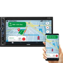 DS18 DDX6.9CP, bilstereo med Apple CarPlay, Bluetooth och USB. Returexemplar