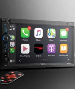 DS18 DDX6.9CP, bilstereo med Apple CarPlay, Bluetooth och USB. Returexemplar