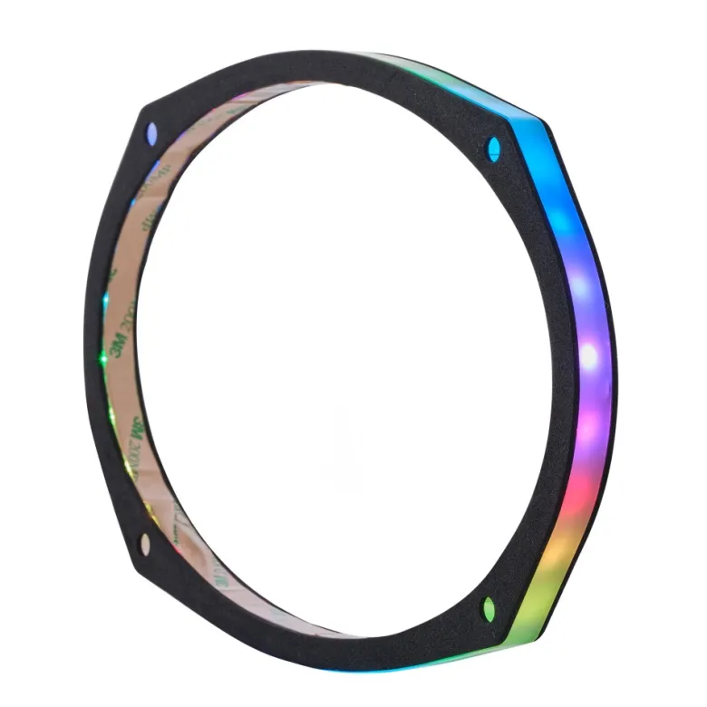 DS18 DLRING69, 6x9tums digtal RGB LED-ring för högtalare/basar