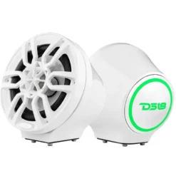 DS18 EN-JS6/WH, vita 6.5 tums högtalarpods med RGB