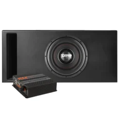 DS18 EXL-XX12.4DHE i portad Comp-låda med slutsteg, 1x12 baspaket