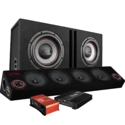 DS18 GEN-X210LD och Bass Habit SPL64, raggarpaket med slutsteg