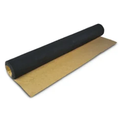 DS18 Högtalarmatta med klisterbaksida, 3x1 meter, svart