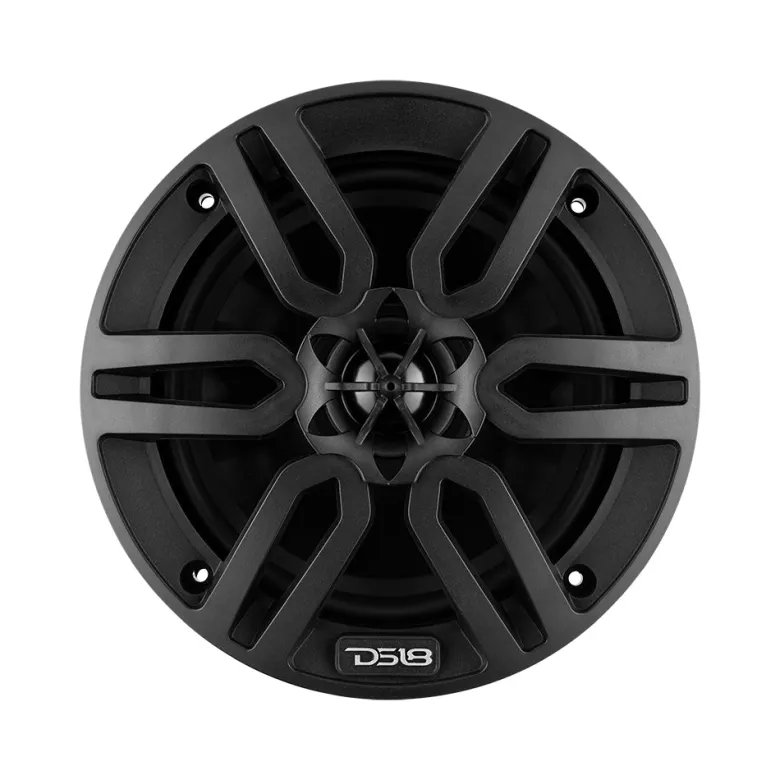DS18 MP6/BK, svarta 6.5 tums marinhögtalare, par
