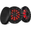 DS18 NXL-8/BK, svarta 8 tums marinhögtalare med LED, par