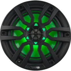 DS18 NXL-8/BK, svarta 8 tums marinhögtalare med LED, par