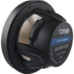 DS18 NXL-8/BK, svarta 8 tums marinhögtalare med LED, par