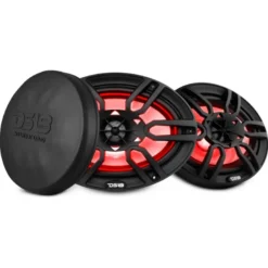 DS18 NXL-69/BK, svarta 6x9 tums marinhögtalare med LED, par