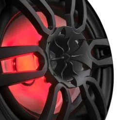 DS18 NXL-69/BK, svarta 6x9 tums marinhögtalare med LED, par