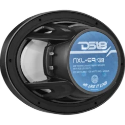 DS18 NXL-69/BK, svarta 6x9 tums marinhögtalare med LED, par
