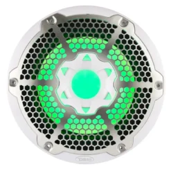 DS18 NXL-10SUB/WH, vit 10 tums marinbas med LED, par
