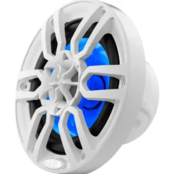DS18 NXL-6, vita 6.5 tums marinhögtalare med LED, par