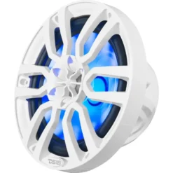 DS18 NXL-8, vita 8 tums marinhögtalare med LED, par