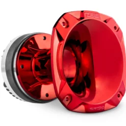 DS18 PRO-DKH1FC, högljudd 2tums fenoldriver med rött/blått horn