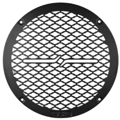 DS18 PRO-GRILL8MS/BK, slimmat 8 tums högtalargaller i metall, svart