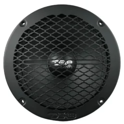 DS18 PRO-GRILL6MS/BK, slimmat 6.5 tums högtalargaller i metall, svart