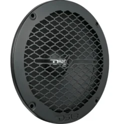 DS18 PRO-GRILL6MS/BK, slimmat 6.5 tums högtalargaller i metall, svart