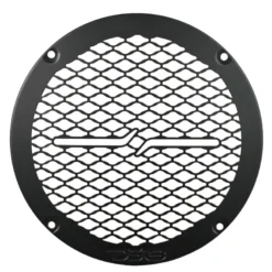 DS18 PRO-GRILL6MS/BK, slimmat 6.5 tums högtalargaller i metall, svart