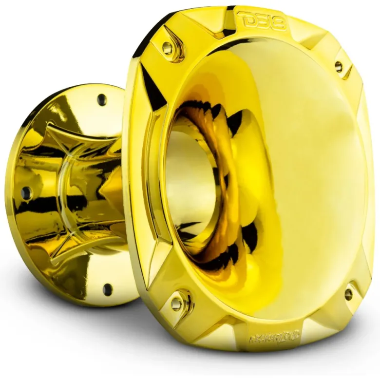 DS18 PRO-HP102/CGD, guldfärgat 2tums horn till driver