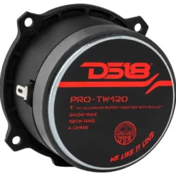 DS18 PRO-TW120B, silver SPL-diskant, par