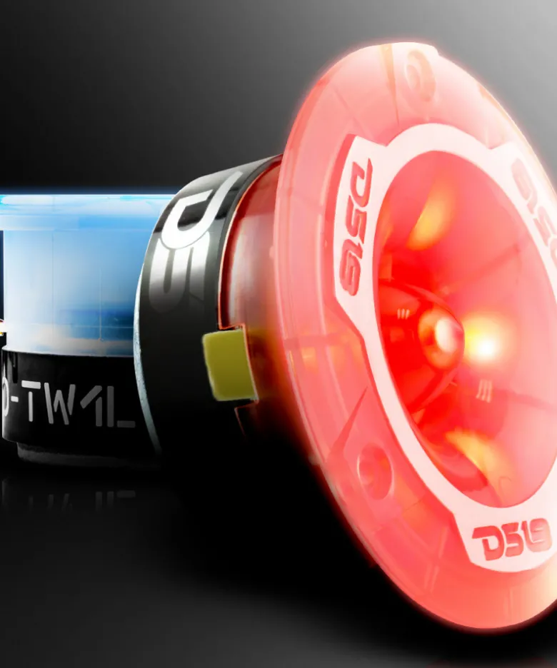 DS18 PRO-TW1L, SPL-diskant med RGB LED-belysning
