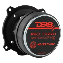 DS18 PRO-TW220, silver SPL-diskant, par
