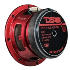 DS18 PRO-X6.4RGB, 6.5 tums RGB LED-midbas, styck