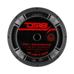 DS18 PRO-ZXI10MBASS, tung 10 tums ferrit-midbas, styck