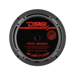 DS18 PRO-ZXi6M, tung 6.5 tums midbas med neo/ferritmagnet, styck