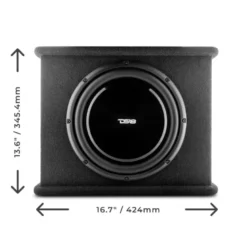 DS18 SB12A, 12'' aktiv slimmad baslåda