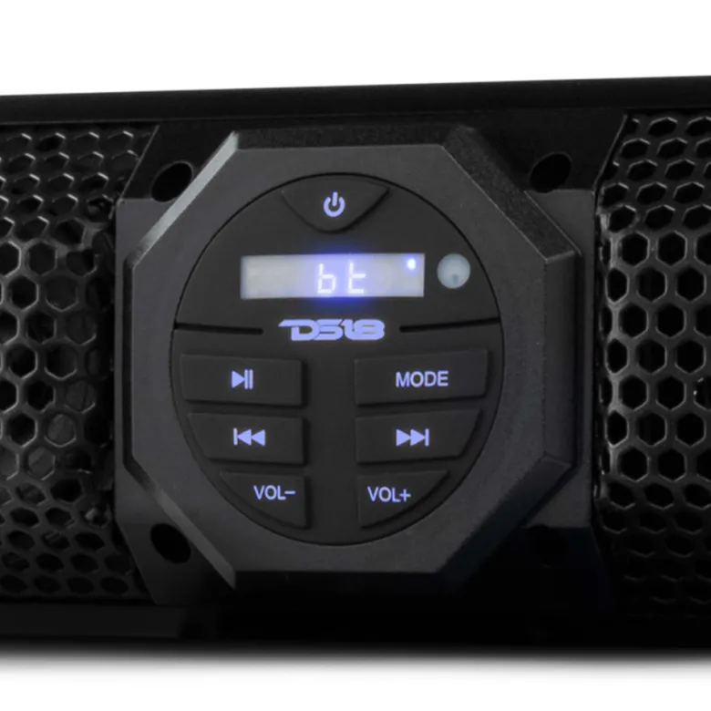 DS18 SB37BT, 37tum vädertålig soundbar med Bluetooth och fjärrkontroll