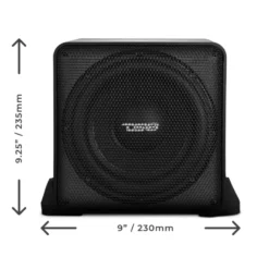 DS18 SQ82A, aktiv 8 tums bas och passiv radiator