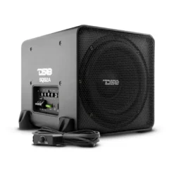 DS18 SQ82A, aktiv 8 tums bas och passiv radiator