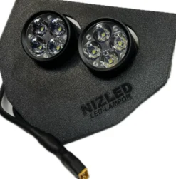 Dubbelfäste 80 W Yamaha WR 2019-2023, NIZLED 2 x 40 W instegslampor