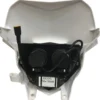 Dubbel lampkåpa varmvit 80w, Yamaha WR 2019-2026, vit, 2xE405K