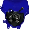Dubbel lampkåpa 80 W Yamaha WR blå 2019-2025, med NIZLED instegslampor