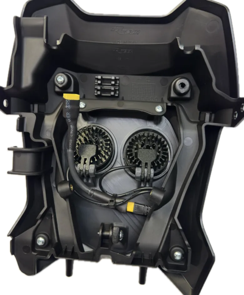 Dubbelljus kallvit 70w Triumph 2024-, vit, 2xE306k NIZLED