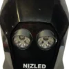Dubbelljus kallvit 80w Triumph 2024-, svart, 2xE406k NIZLED