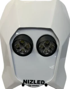 Dubbelljus kallvit 80w Triumph 2024-, vit, 2xE406k NIZLED