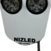 Dubbelljus varmvit 80w Triumph 2024-, vit dekal, 2xE405k NIZLED