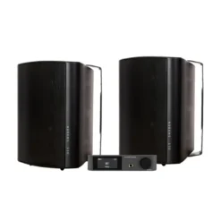 Dynavoice CA802BT & DLS MB5i utomhushögtalare, svart