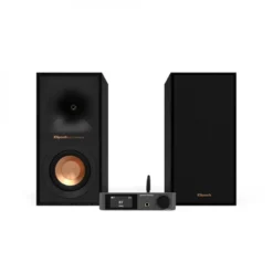 Dynavoice CA802BT & Klipsch R-40M stereopaket, svart