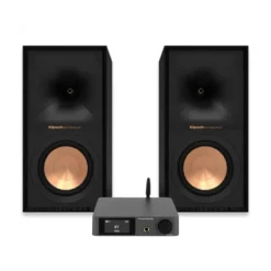 Dynavoice CA802BT & Klipsch R-50M stereopaket, svart