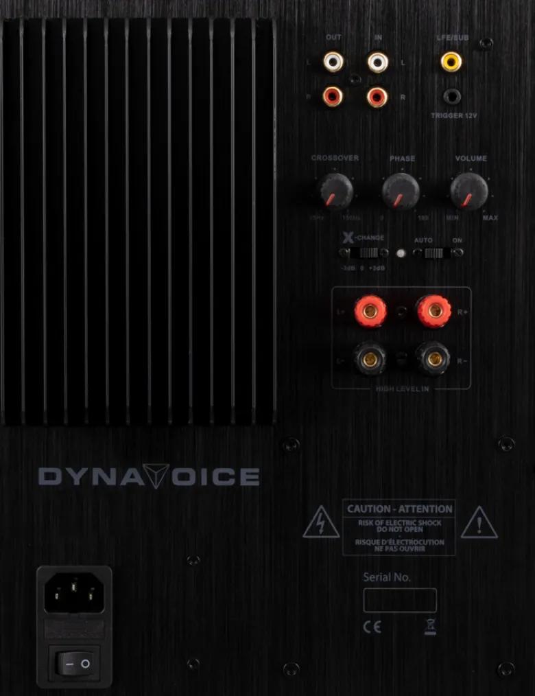 Dynavoice Challenger CSB-V15 aktiv subwoofer, vit