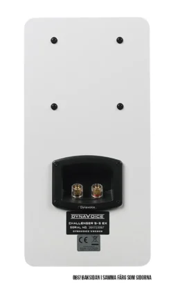 Dynavoice Challenger S-5 EX v4 Vägghögtalare Svart, par